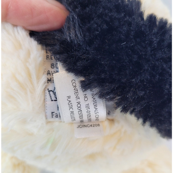 Jellycat Bashful Dog Plush Pup Cream Black Spot Medium White Soft Toy - Picture 9 of 10